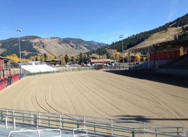 Outdoor arena (looking east)